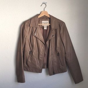 American Rag | Mauve Vegan Leather Jacket